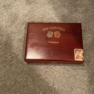 San Cristobal cigar box.
